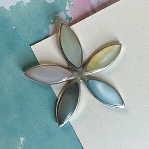 MOP Sterling Silver Pendant